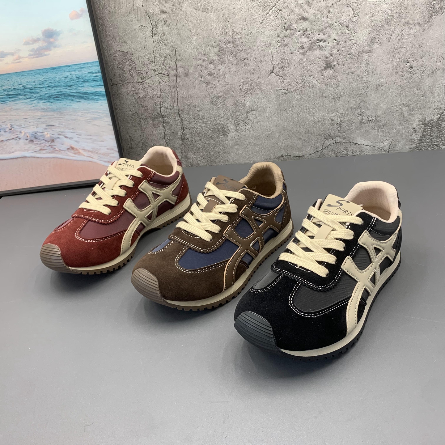 工厂撤柜处理2025秋季新款舒适学院韩版深口低帮爆款休闲德训鞋女