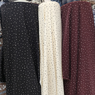 爱心桃心印花服装布料做发圈发带肥肠圈网红饰品衬衫连衣裙裤面料