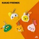 韩国kakao friends屁桃创意公仔包挂件迷你毛绒可爱小清新钥匙扣
