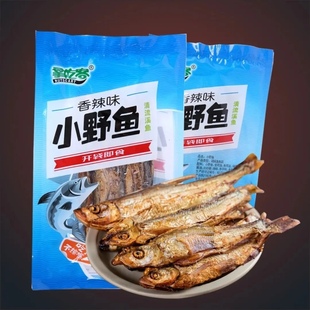 福建清流星九龙湖香辣小野鱼干办公室零食山河星小河鱼即食配酒菜