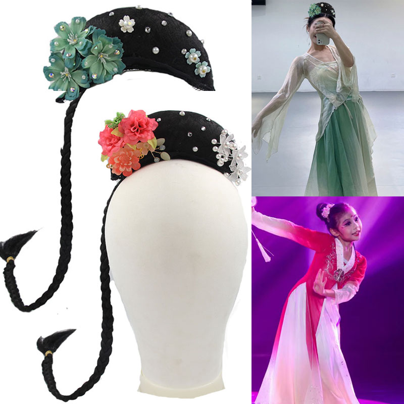 古典舞蹈表演头饰桃李杯独舞头饰