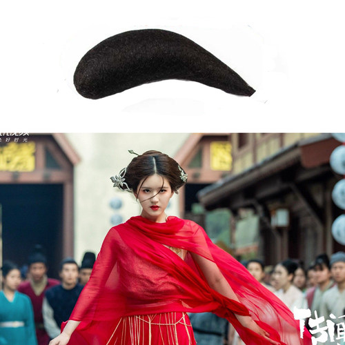 成造型发髻汉服头顶古装垫假发包