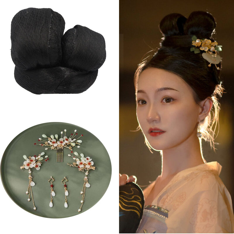 假发包霓裳古力娜扎琉璃宫女