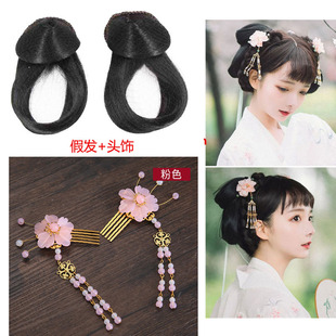 古装假发花千骨赵丽颖同款假发包影楼写真舞台演出古风造型发髻