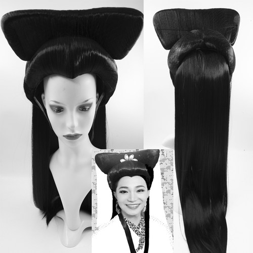 白素贞假发全头套jiafa白娘子假发wig整头套白蛇假发古装整顶假发 - 封面