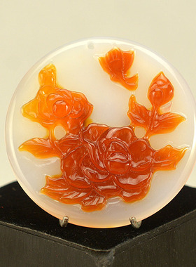 男女平安扣龙马坠玛瑙貔貅观音佛