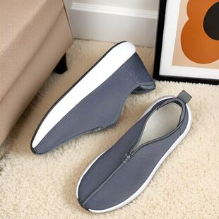 僧鞋春秋款软底四季高端防滑爆米花男款和尚鞋道鞋女款一脚蹬禅鞋