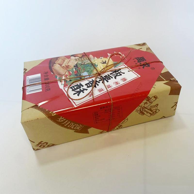 扬州特产旅游伴手礼禹求板栗香酥蟹黄味糕点核桃香酥桂花香酥礼盒