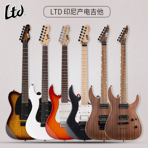 单摇双摇电吉他LTD印尼产
