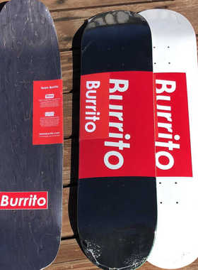 Burrito进口墨西哥卷饼滑板专业初学新手青少年成人刷街动作双翘