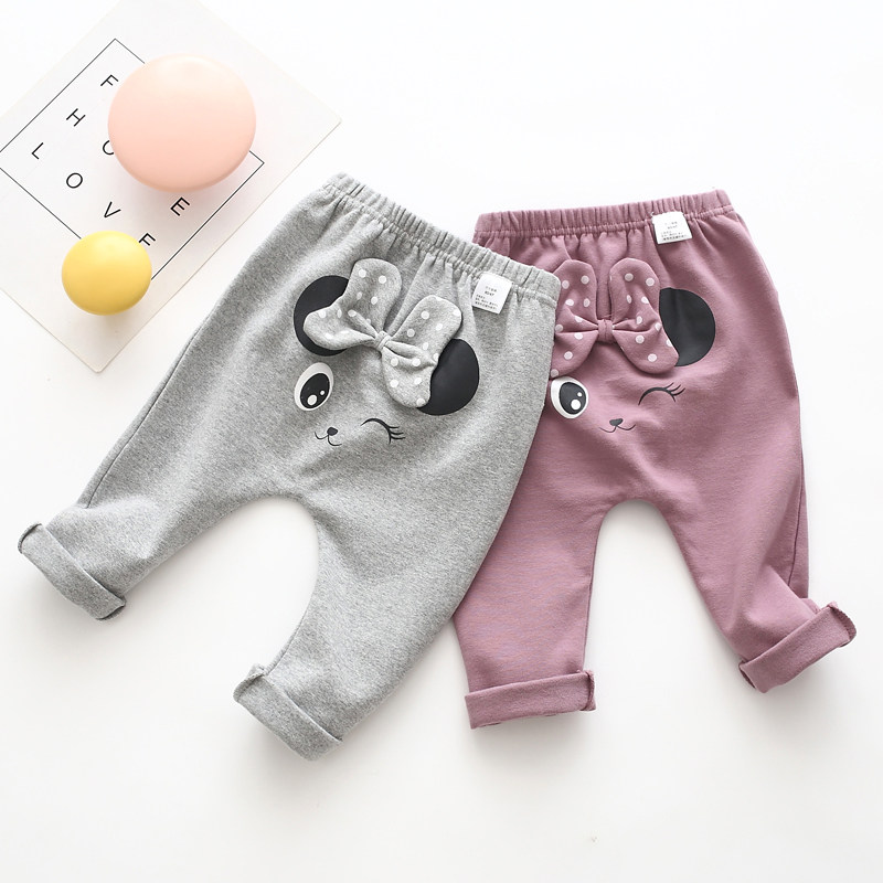 婴儿PP裤春秋薄款纯棉女童打底裤1-4岁小童屁屁裤外穿宝宝裤子女,童装/婴儿装/亲子装,裤子,淘宝优惠券,粉丝福利购,淘宝优惠卷