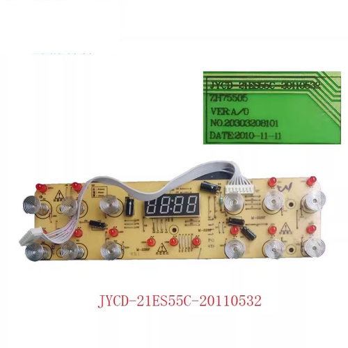 二手拆机九阳电磁炉JYC-21ES55C显示板JYCD-21ES55C-20110532 8线