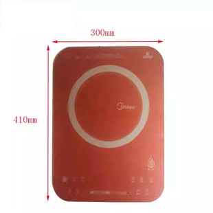 二手拆机面板美的电磁炉配件C21-QH2131/RH2153黑晶面板触摸