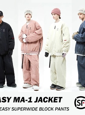 SPECIALGUEST官方EASY MA-1JK SUPERWIDE BLOCK单板加棉滑雪服