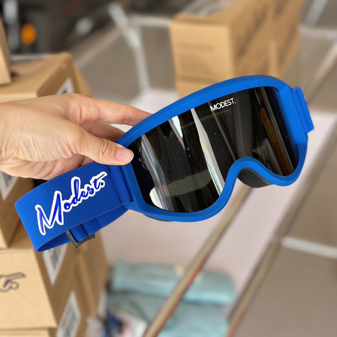 滑雪滑雪镜MODEST双镜片