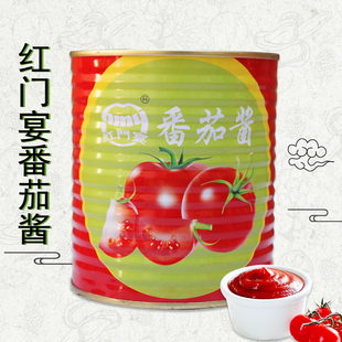 红门宴番茄酱 850克 3KG 西红柿酱天然 番茄牛腩 桶装餐饮