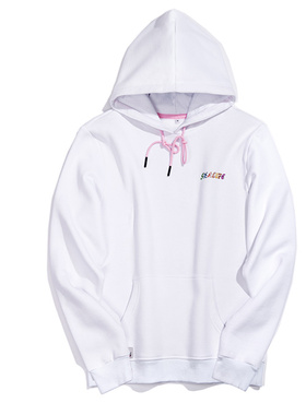 1985滑板 SKALUTE抱拳滑板秋冬街头休闲运动学生连帽套头加绒卫衣