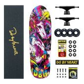 1985滑板店 DBH小鱼板香蕉板代步巡航技巧动作初学者滑板整套 新款