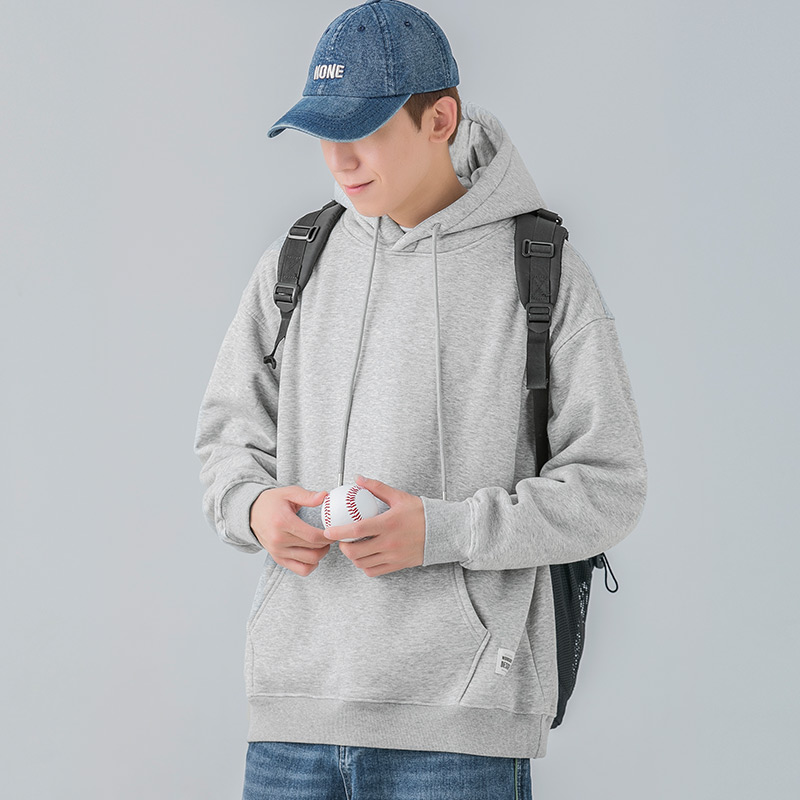 春季宽松运动连帽卫衣潮