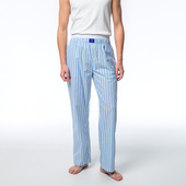 长裤 男家居裤 宽松休闲大码 睡裤 可外穿 双腰头设计夏季 居家裤 薄款