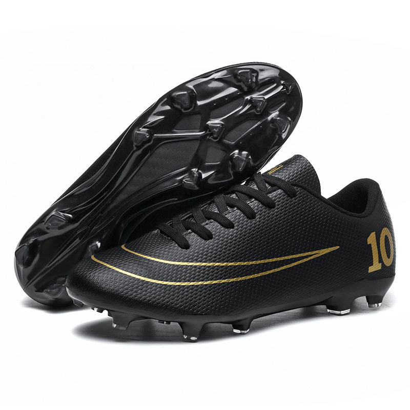 跨境足球鞋男儿童成人训练鞋青少年学生长碎钉比赛训练鞋31-46码