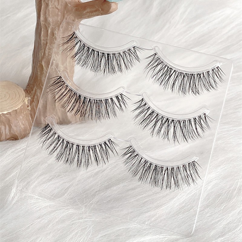 艾魔自然浓密裸妆假睫毛