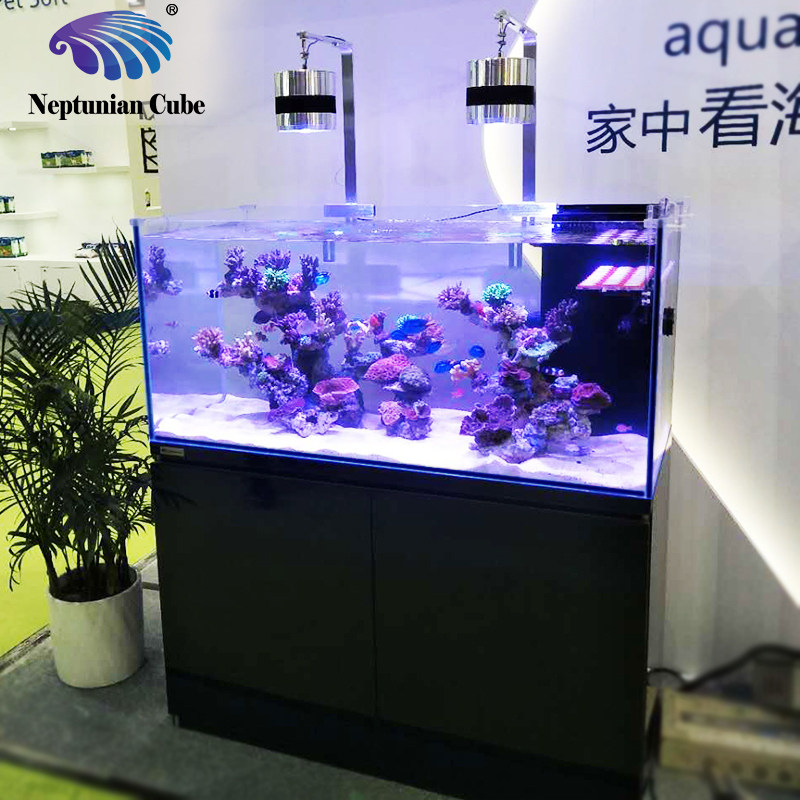 海魔方S系列专业海水鱼缸中大型珊瑚生态水族箱客厅超白鱼缸玻璃