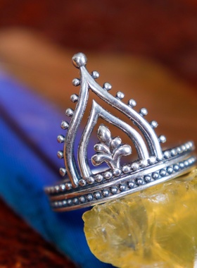 复古小众ins夸张欧美风嬉皮戒指