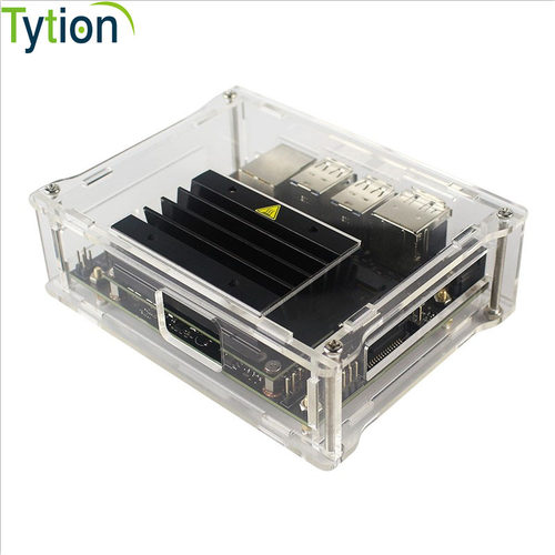 英伟达NVIDIA Jetson Nano 2GB Case开发板亚克力外壳机箱 保护盒