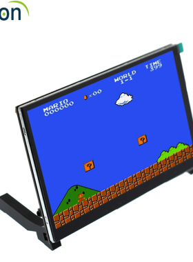 树莓派5 4B 3B+ 7寸HDMI1024X600 IPS全视角高清显示屏幕背光调节