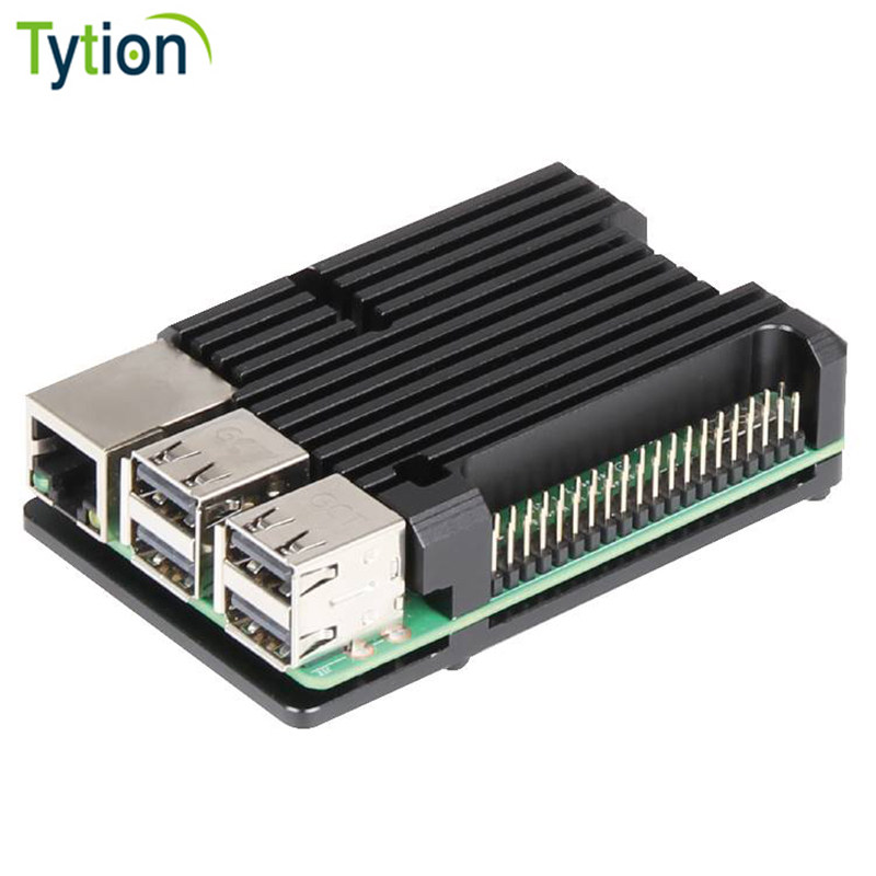 树莓派3b外壳金属cnc机箱保护