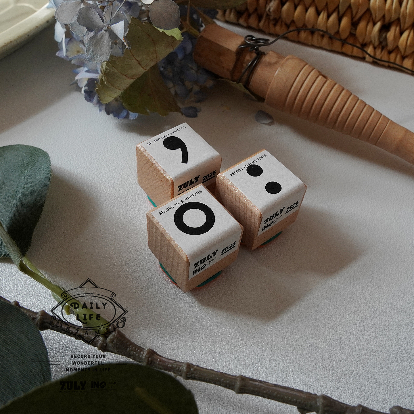 【7ULY】 标点符号第二弹  | 百搭可爱日常手帐橡皮印章非日本