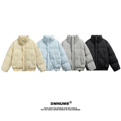 国潮立领面包服棉衣男女上衣