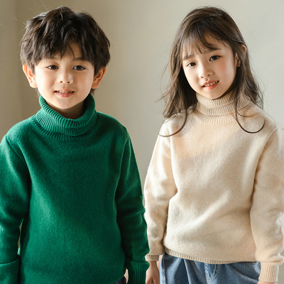 儿童毛衣女童羊绒衫秋冬洋气童装