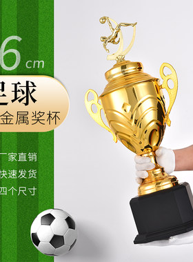 金鹰奖杯足球奖杯金属