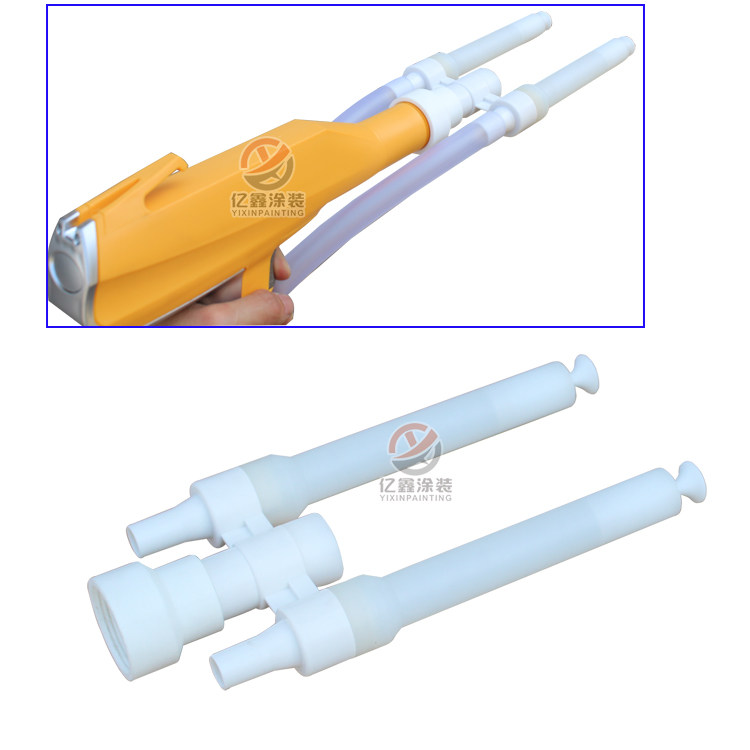 多头静电喷枪双喷头双喷嘴二头喷枪静电粉末喷涂设备大粉量,机械设备,涂装设备,淘宝优惠券,粉丝福利购,淘宝优惠卷