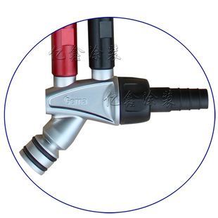 静电喷枪配件IG06粉末发射器 Gema文丘里泵 新型金马粉泵OPT