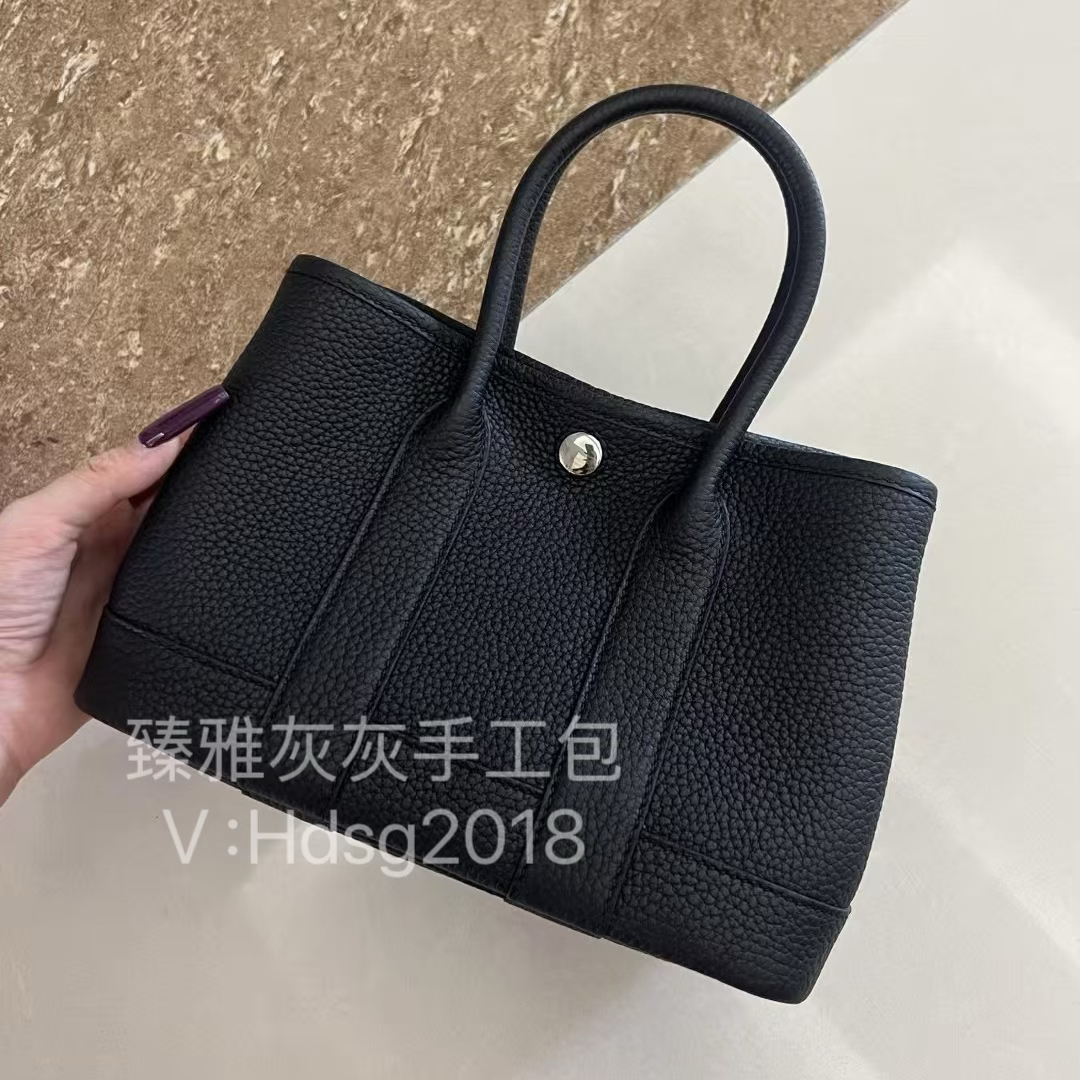 Mini花园包23 黑色Negonda牛皮 全手工制作手提包Garden