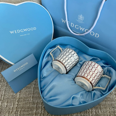 威基伍德金粉年华马克杯心形礼盒