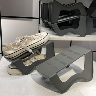 托塑料收纳神器鞋 架家用玄关卧室双层鞋 柜收纳架 储藏件鞋 穆沃尔鞋