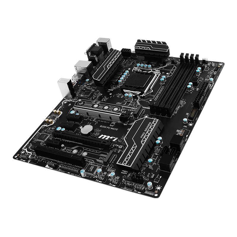 MSI/微星 B250 PC MATE B250主板大板 LGA1151 支持7500 7100 电脑硬件/显示器/电脑周边 主板 原图主图