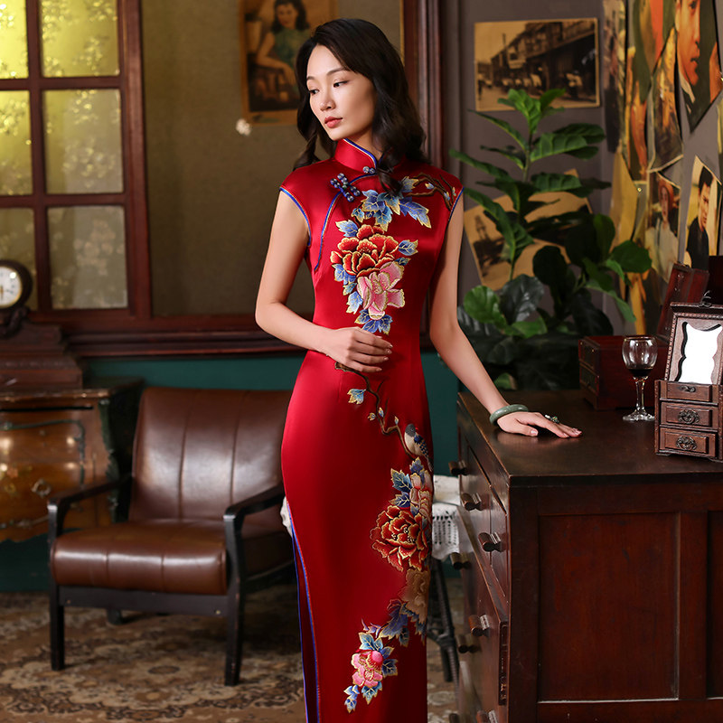 优雅风高端上海老裁缝婚宴旗袍