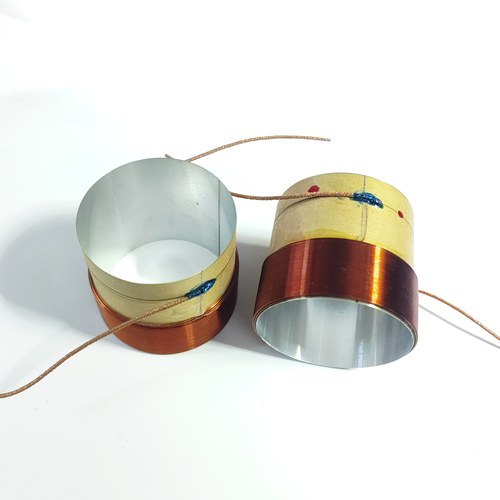 大功率低音炮喇叭音圈49.5mm50芯4欧6欧低音铝骨架4层耐高温铜线