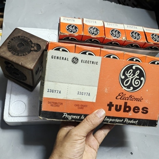 33GY7A電子管 美國原裝 進口電子管 USA美國原產(chǎn)全新庫存
