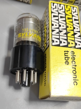 全新原包装美国SYLVANIA喜万年12SA7GT胆机进口电子管USA美国制造