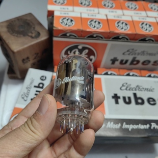 進口電子管GE 盒保存好 包裝 6JM6電子管USA美國原產(chǎn)全新庫存不裝