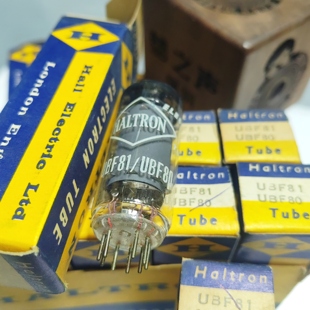 UBF81電子管UBF80全新庫存進口英國好盾Haltron進口電子管