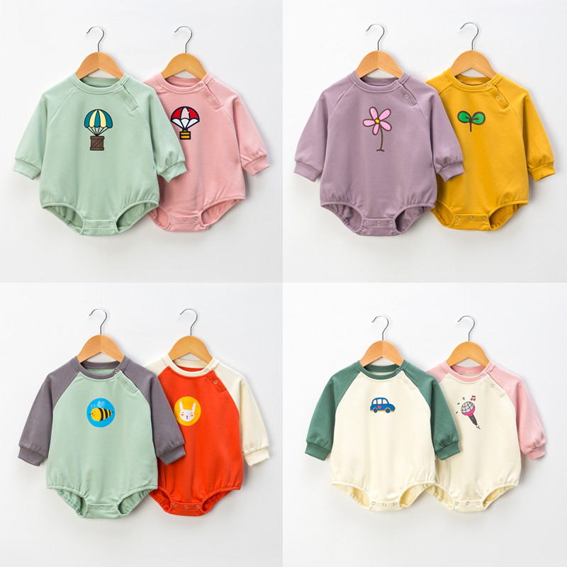 可爱德绒发热保暖宽松版三角哈衣