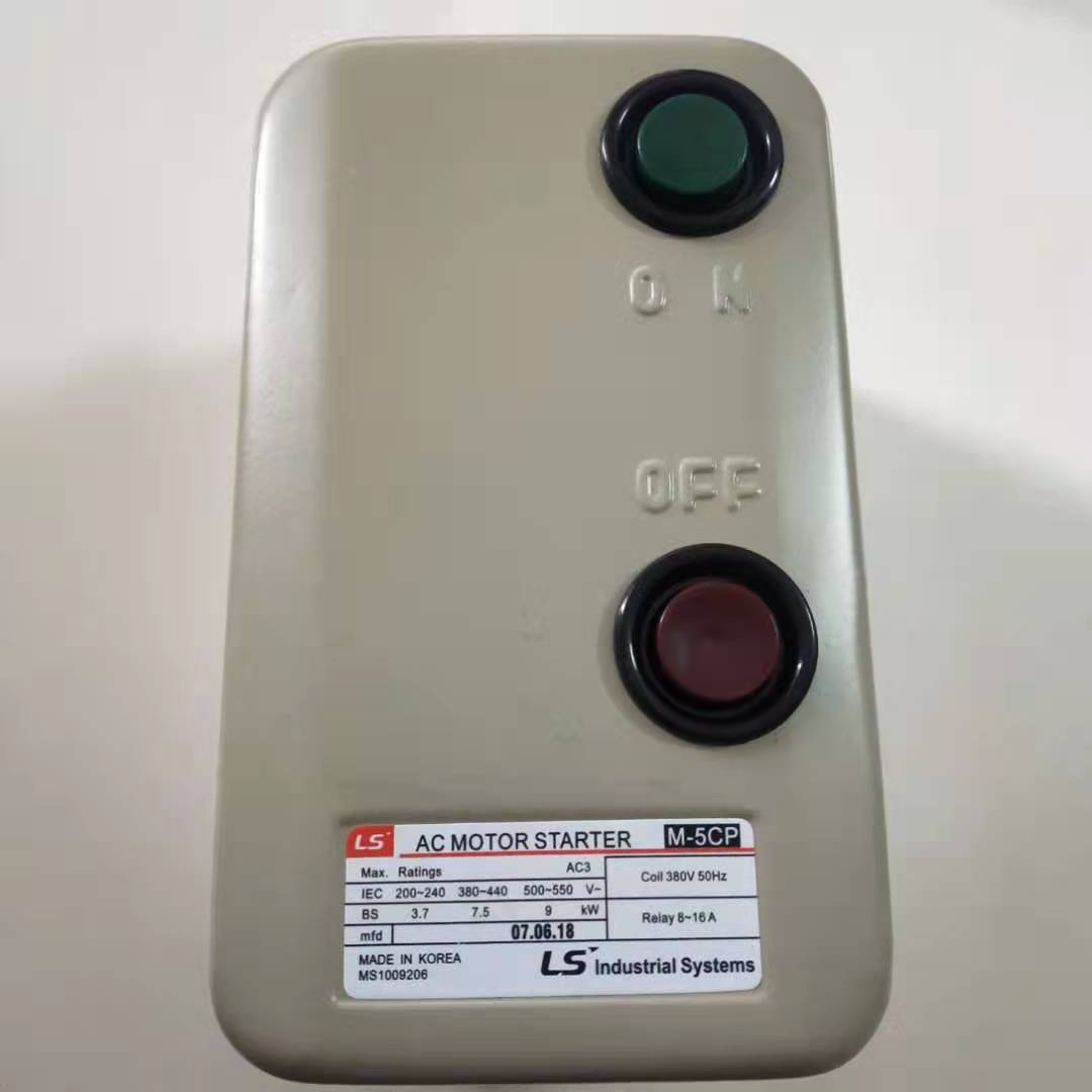 LS磁力启动器 M5CP/3  380V M-5CP 8-16A 马达开关