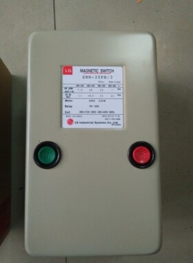 LG磁力启动器 磁力开关SMW-35PB/3电压AC380V 16-26A 24-34A
